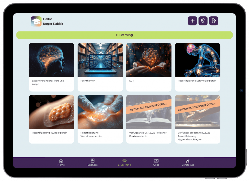 Digitale Lernhefte und Schulungsunterlagen immer griffbereit